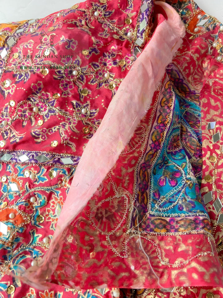 Pakistani Multi-Color Mirror Dupatta *SAMPLE SALE* Dupatta THE KUNDAN SHOP