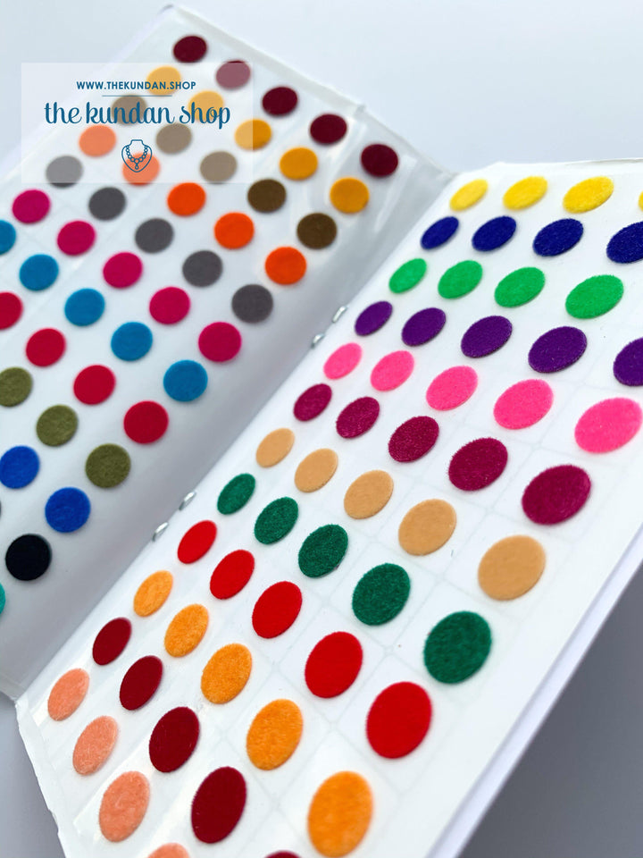 The Bindi Card - 120 Bindis, Bindis - THE KUNDAN SHOP