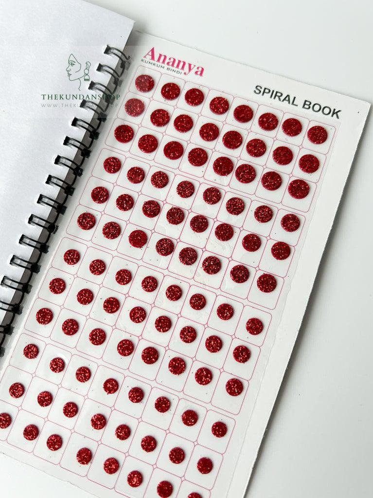 The Bindi Book in Glitter Bindis THE KUNDAN SHOP