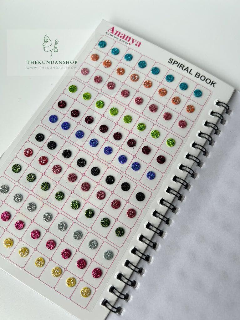 The Bindi Book in Glitter Bindis THE KUNDAN SHOP