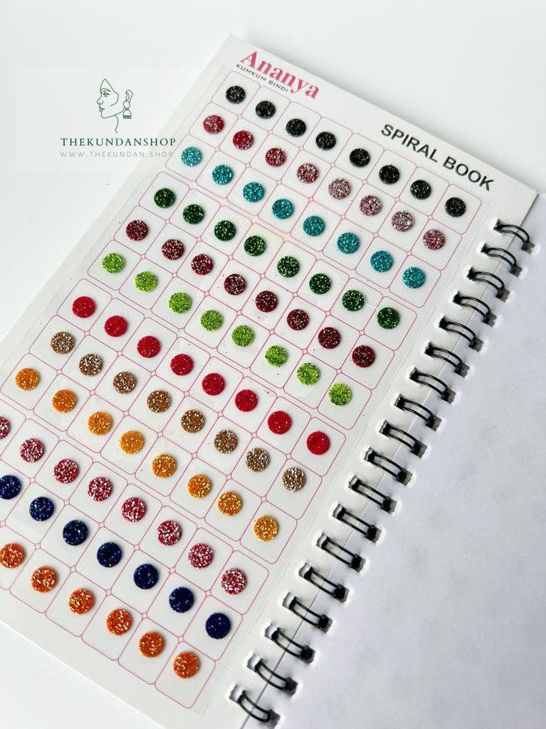 The Bindi Book in Glitter Bindis THE KUNDAN SHOP