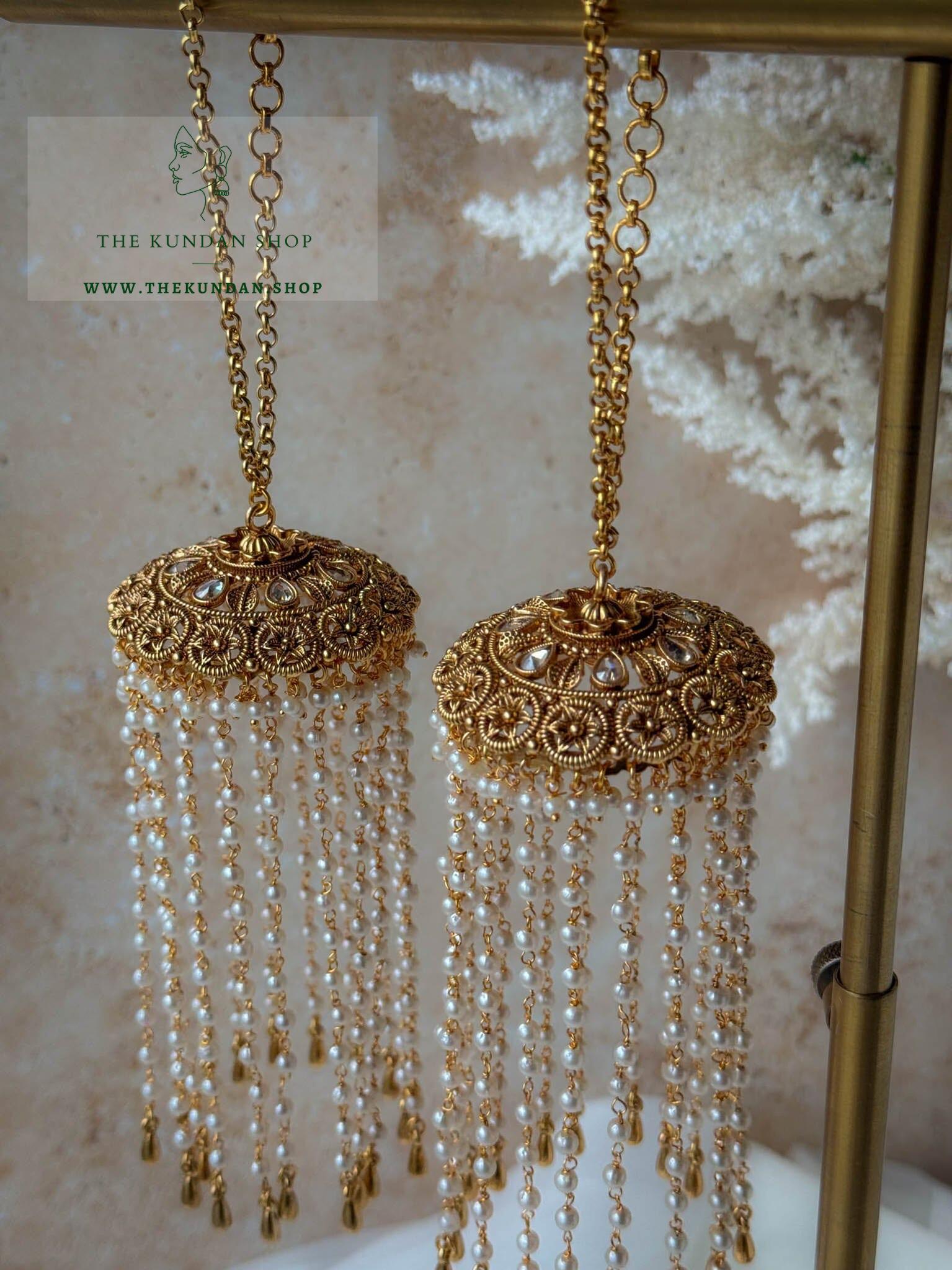 Antique Stones // Dainty Kaleeray Kaleeray THE KUNDAN SHOP 