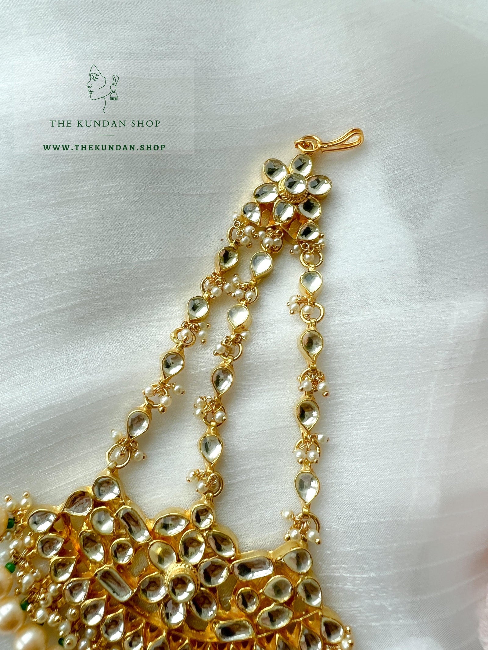 Come Around in Kundan Passa in Pearl Passa THE KUNDAN SHOP 