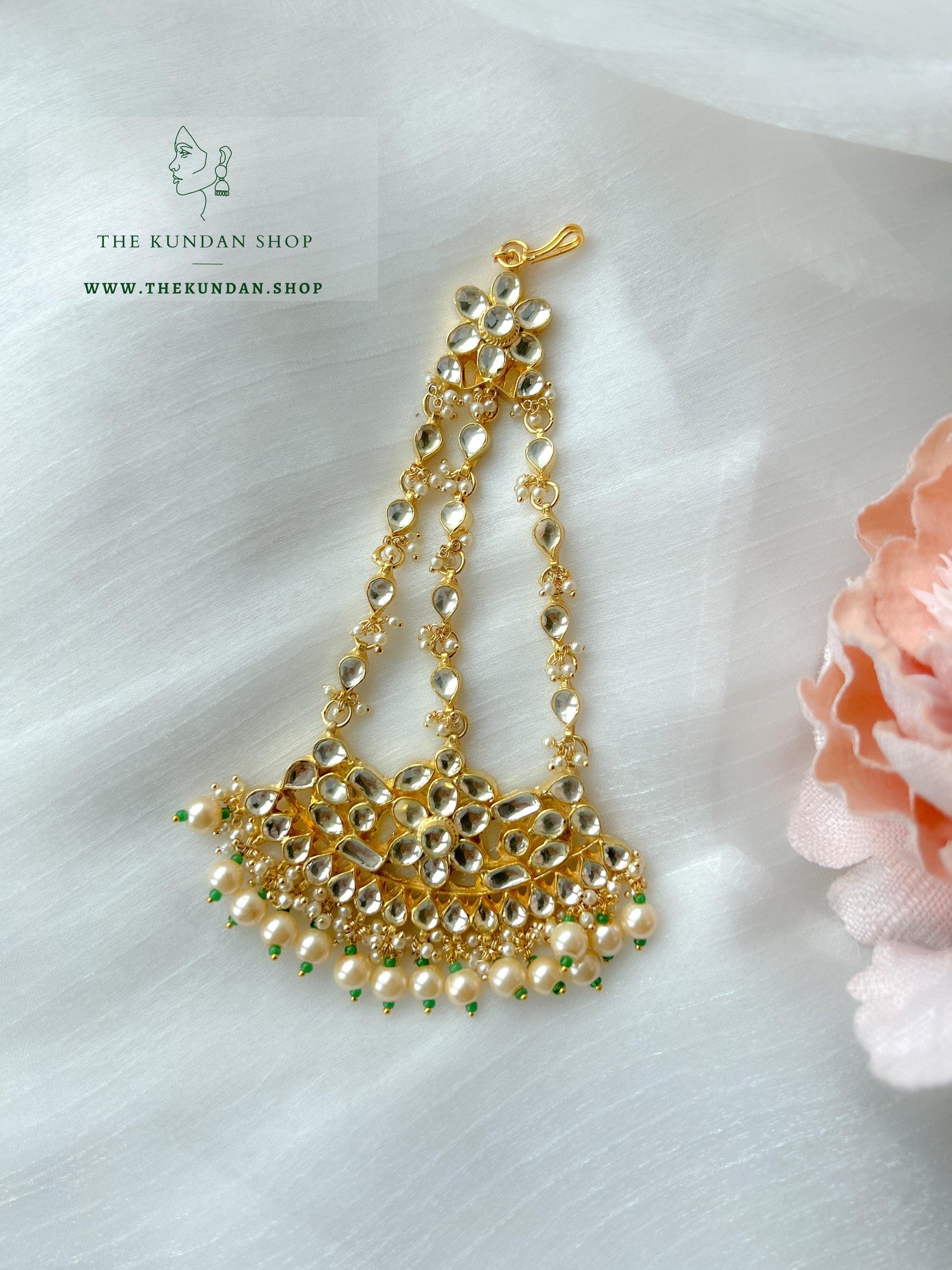 Come Around in Kundan Passa in Pearl Passa THE KUNDAN SHOP 