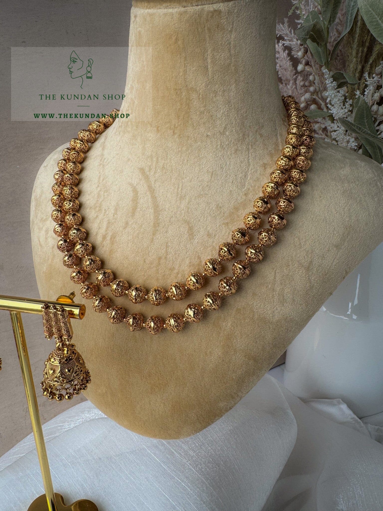 Strung Together 2.0 / Double Layer Set Necklace Sets THE KUNDAN SHOP 
