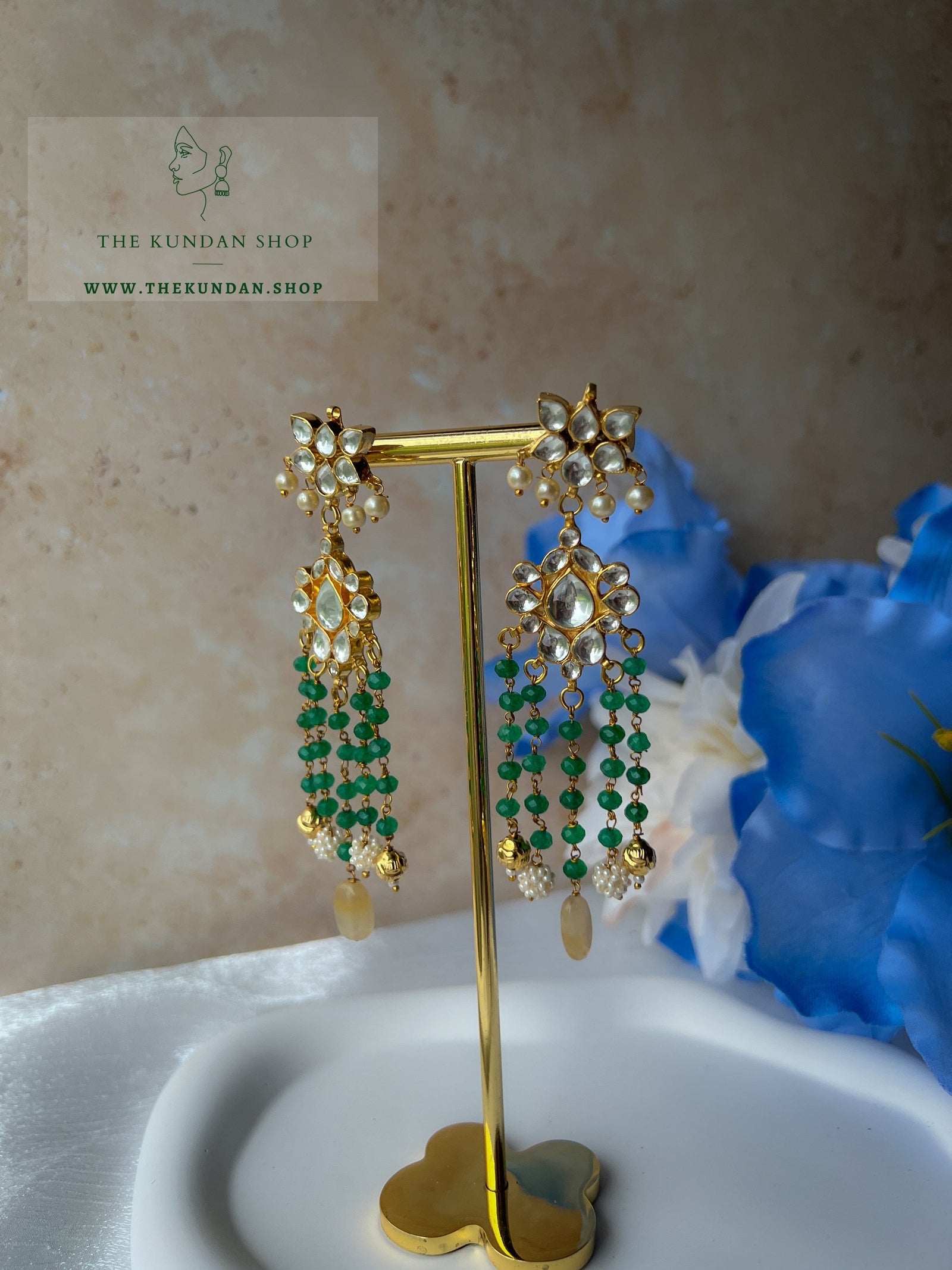 Deserved in Kundan Earrings THE KUNDAN SHOP 