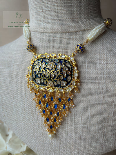 This Moment in Blue Necklace Sets THE KUNDAN SHOP 
