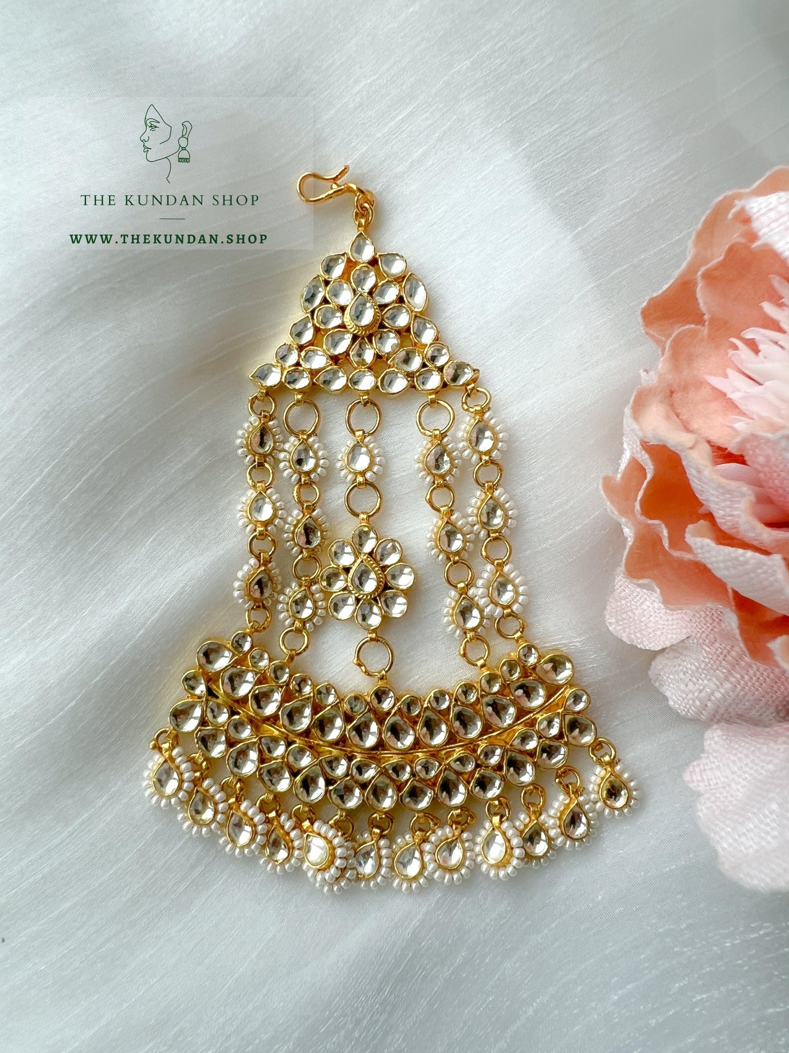 Center Flower in Kundan Passa Passa THE KUNDAN SHOP 