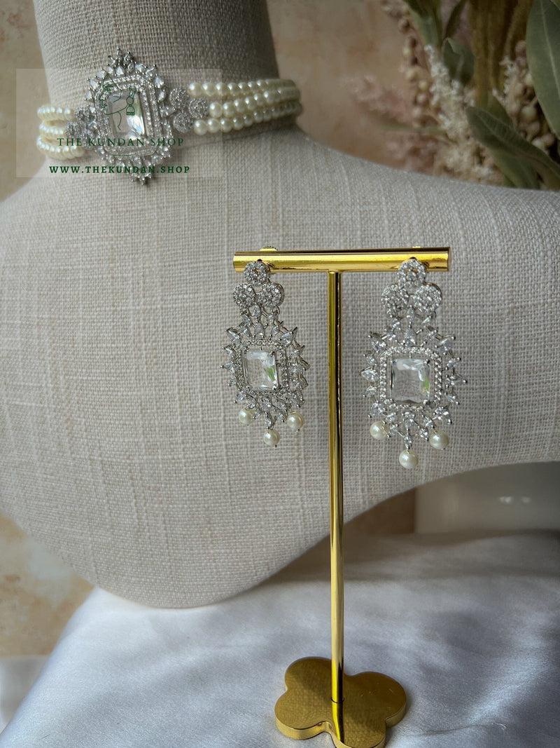After Hours in Clear Necklace Sets THE KUNDAN SHOP 