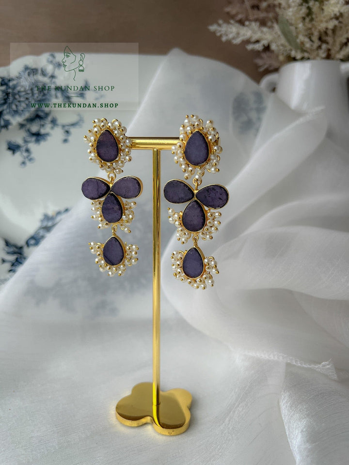 Same Story with Pearls Earrings THE KUNDAN SHOP 