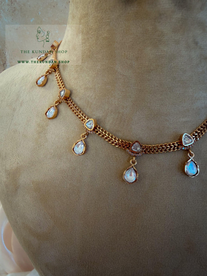 Dainty Drops // Kundan Necklace Sets THE KUNDAN SHOP 