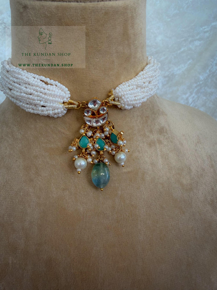 Chand Pendant in Mint