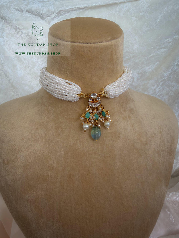 Chand Pendant in Mint