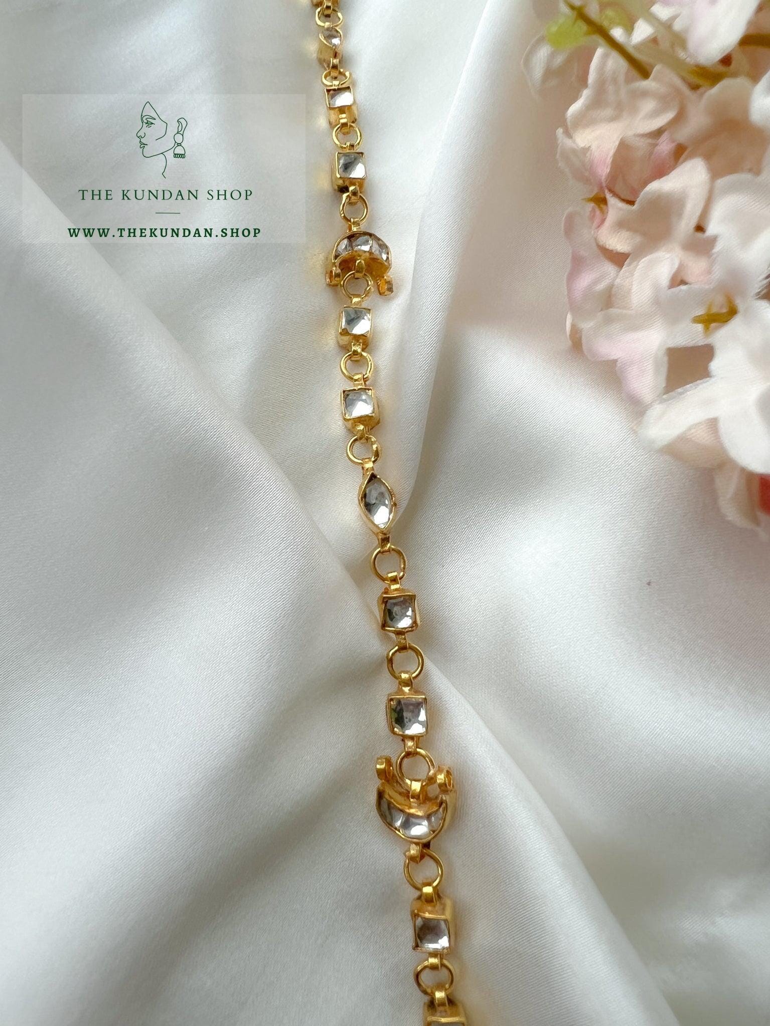 Dainty Stones - Headband Mathapathi THE KUNDAN SHOP 