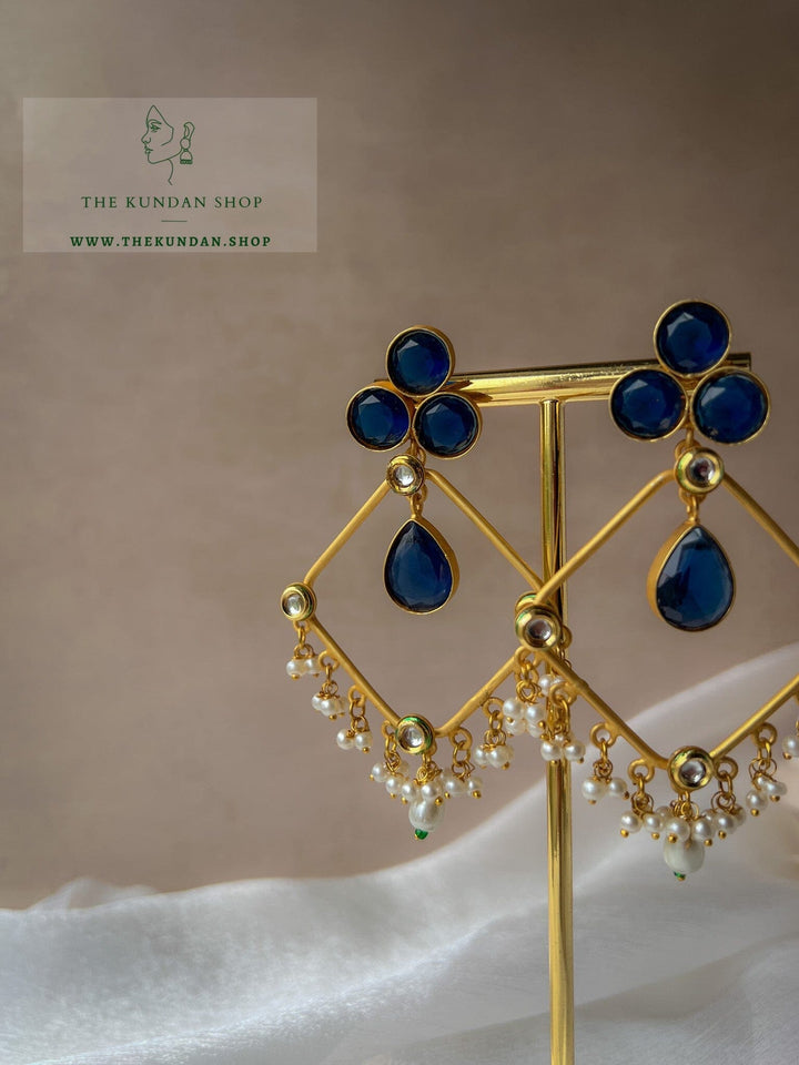 Conflicted in a Diamond Earrings THE KUNDAN SHOP 