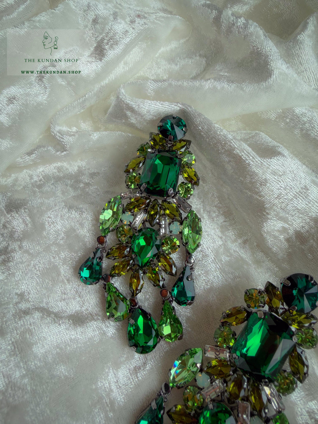 Carefree Glow Earrings THE KUNDAN SHOP 