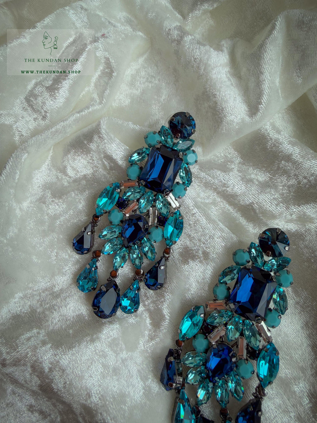 Carefree Glow Earrings THE KUNDAN SHOP 
