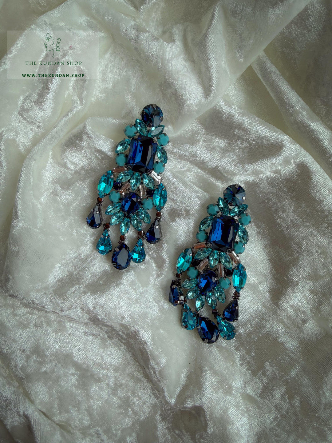 Carefree Glow Earrings THE KUNDAN SHOP 