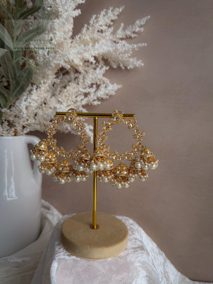 Midnight Hour Earrings THE KUNDAN SHOP 