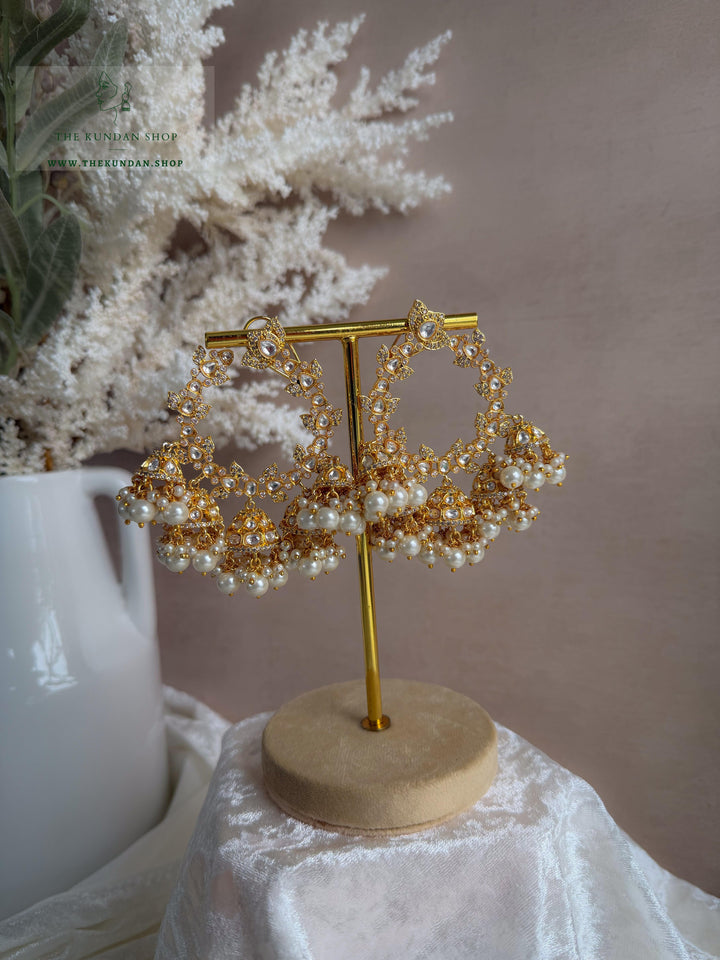 Midnight Hour Earrings THE KUNDAN SHOP 