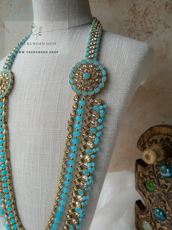 My Story in Blue Necklace Sets THE KUNDAN SHOP 