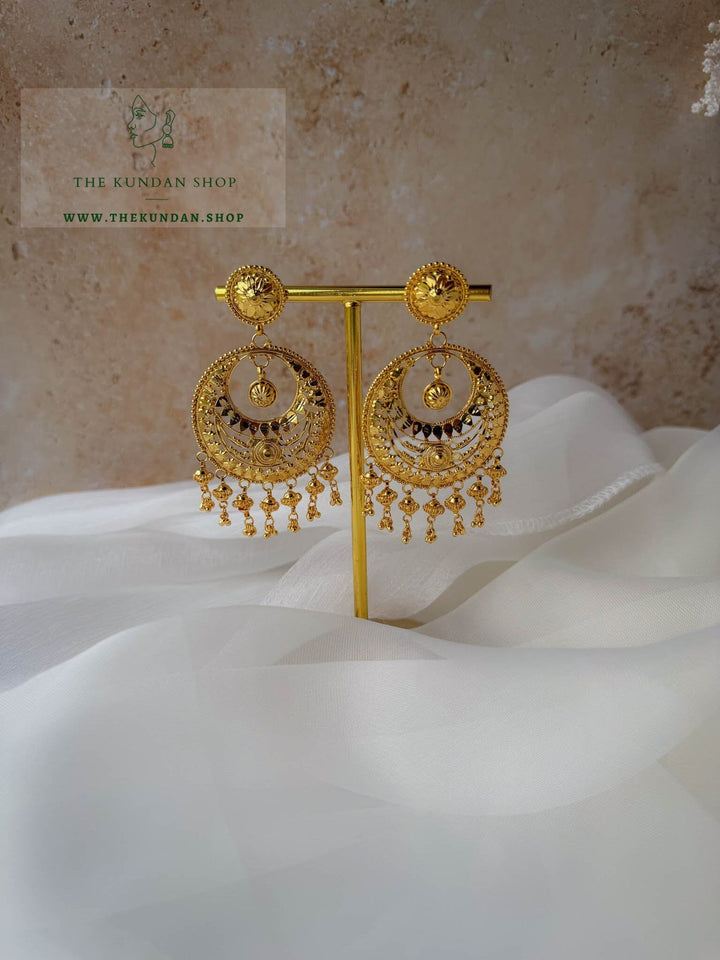 Twirl Chaandbali Earrings THE KUNDAN SHOP 