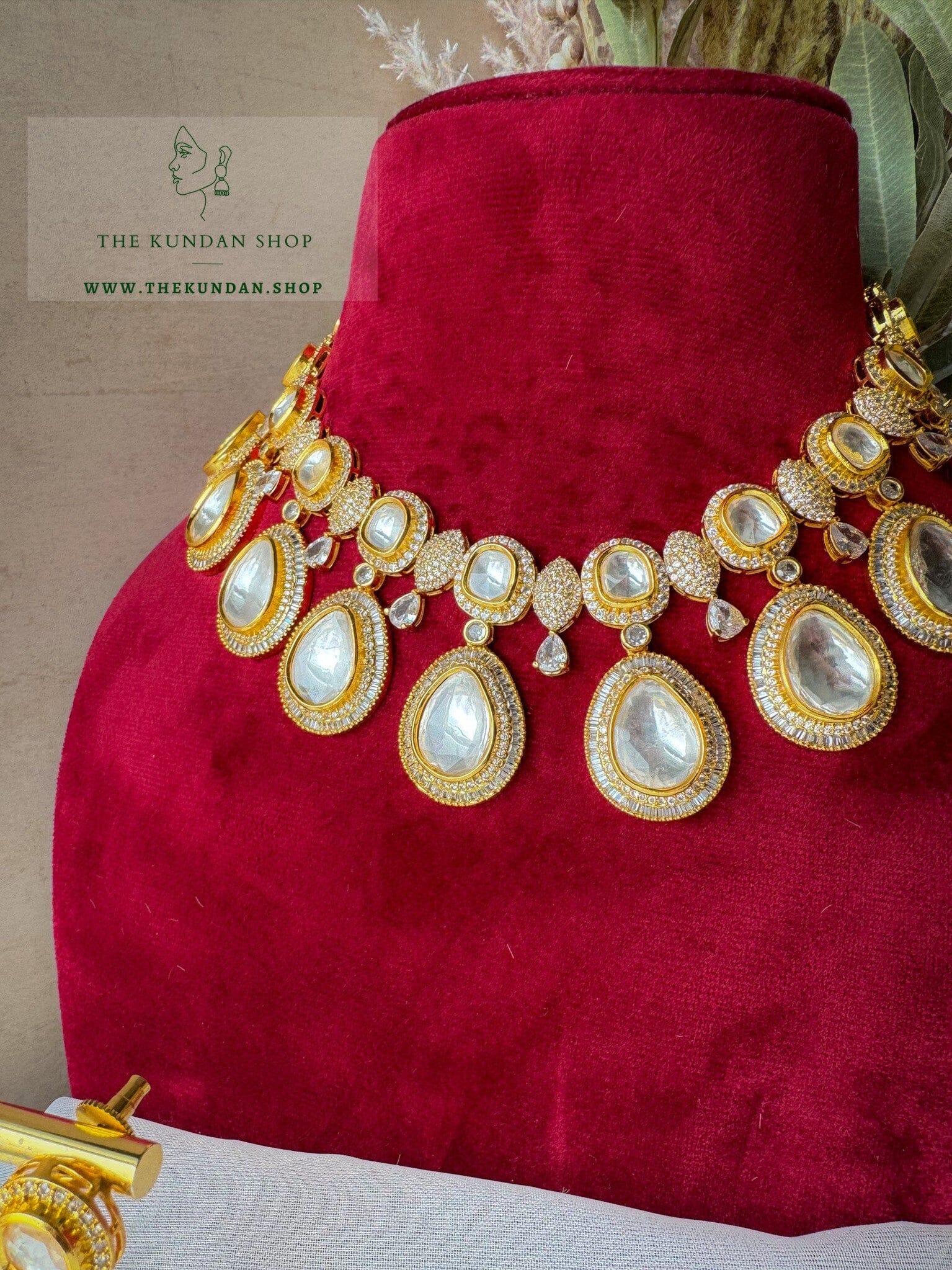 Eternity in Gold Necklace Sets THE KUNDAN SHOP 