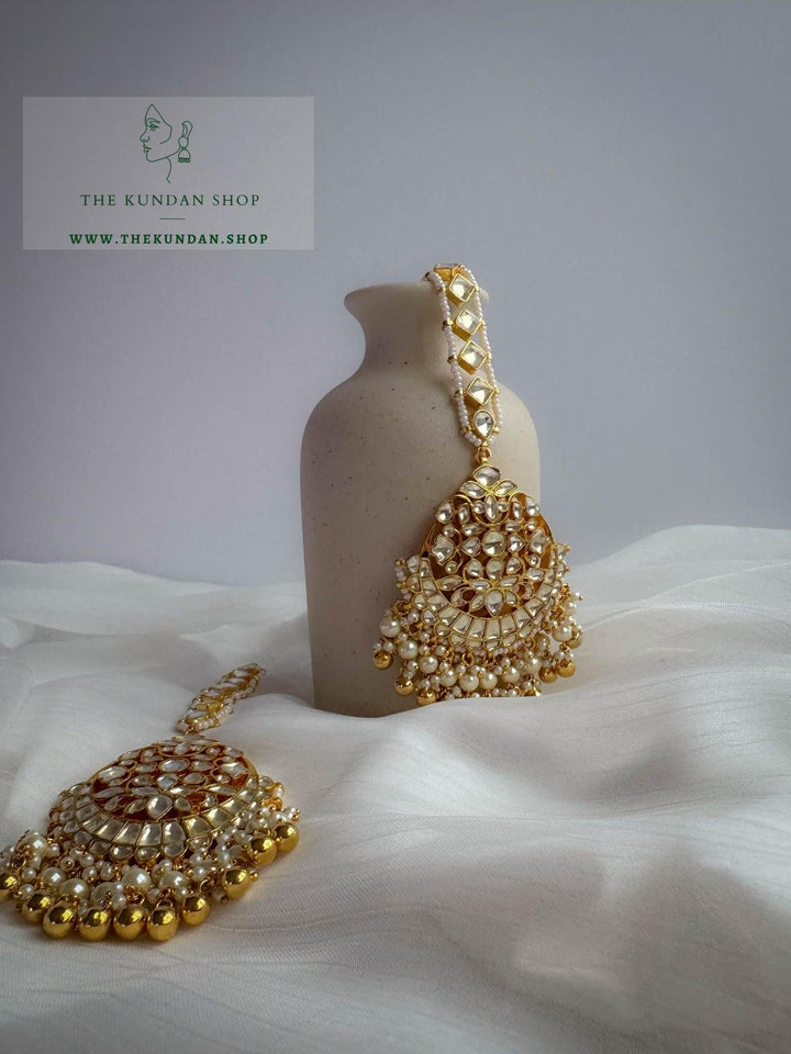 Golden Touch Tikka Maangtikka THE KUNDAN SHOP 