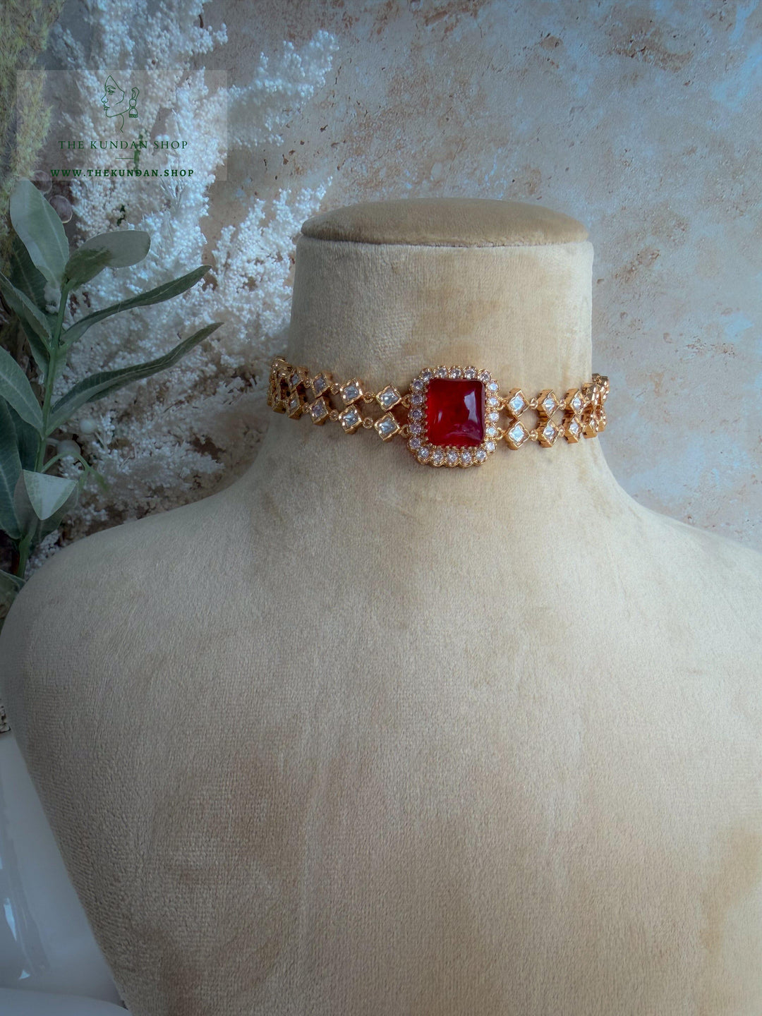 At A Glance in Ruby Necklace Sets THE KUNDAN SHOP 