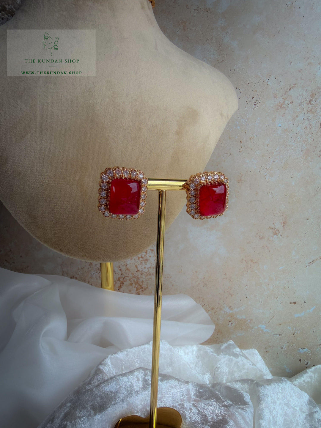 At A Glance in Ruby Necklace Sets THE KUNDAN SHOP 