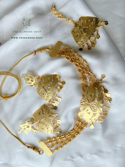 Golden Hour Necklace Sets THE KUNDAN SHOP 