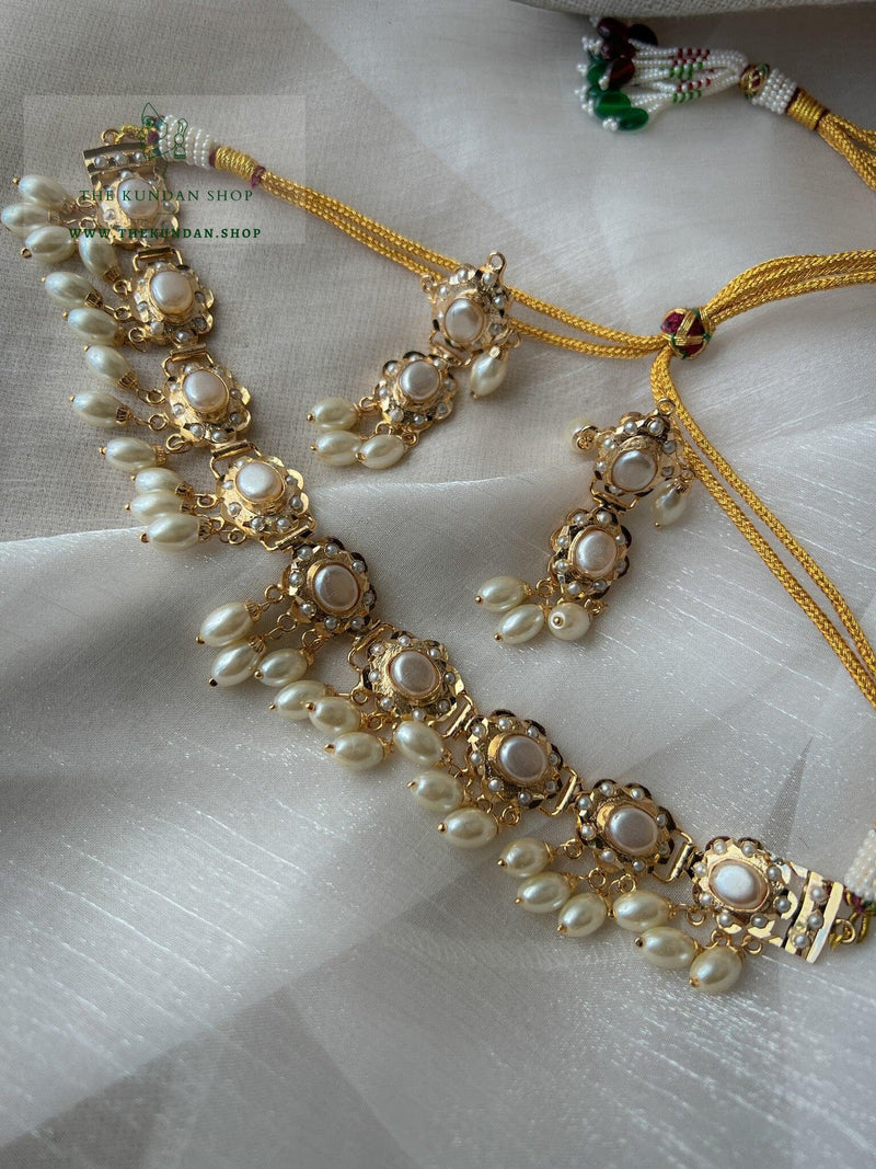 Fated in Pearl Necklace Sets THE KUNDAN SHOP 