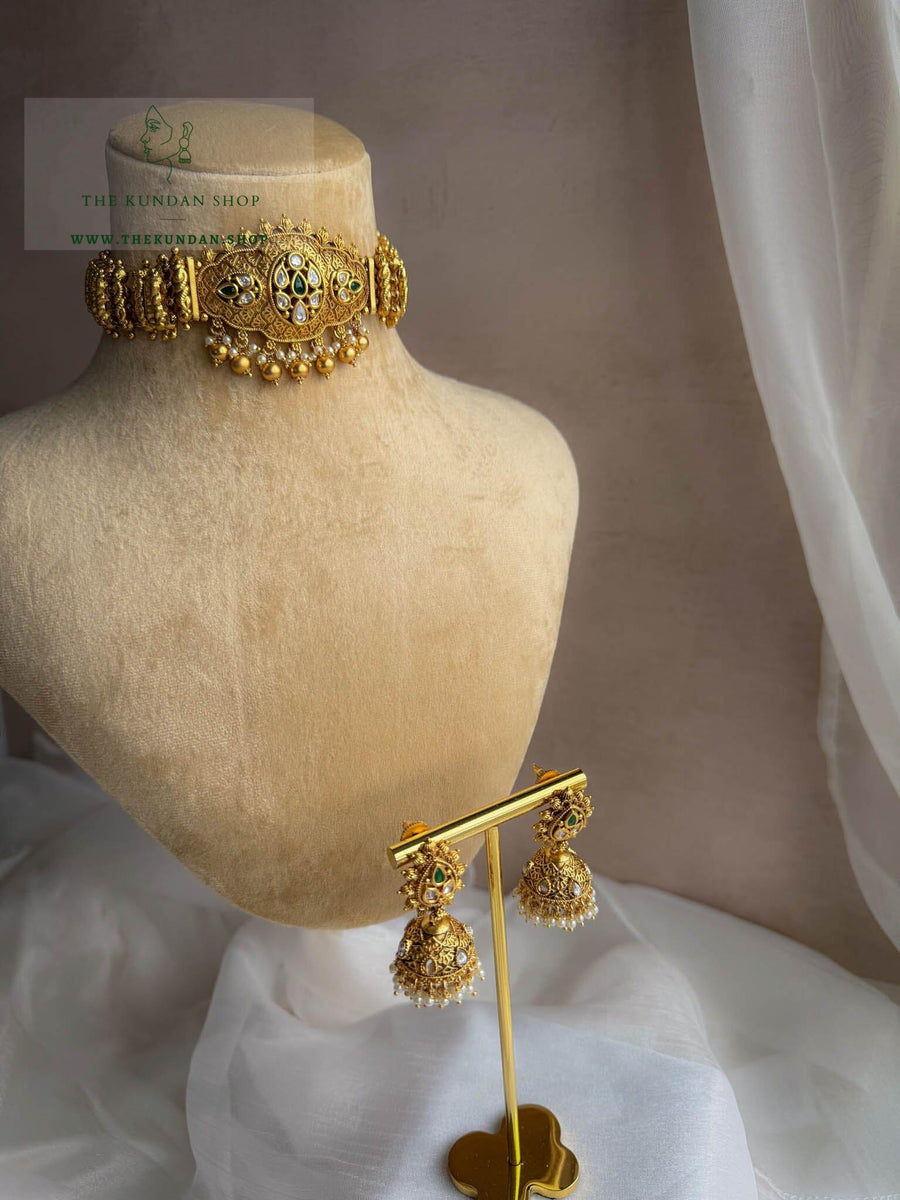 Protected Antique Choker Necklace Sets THE KUNDAN SHOP 