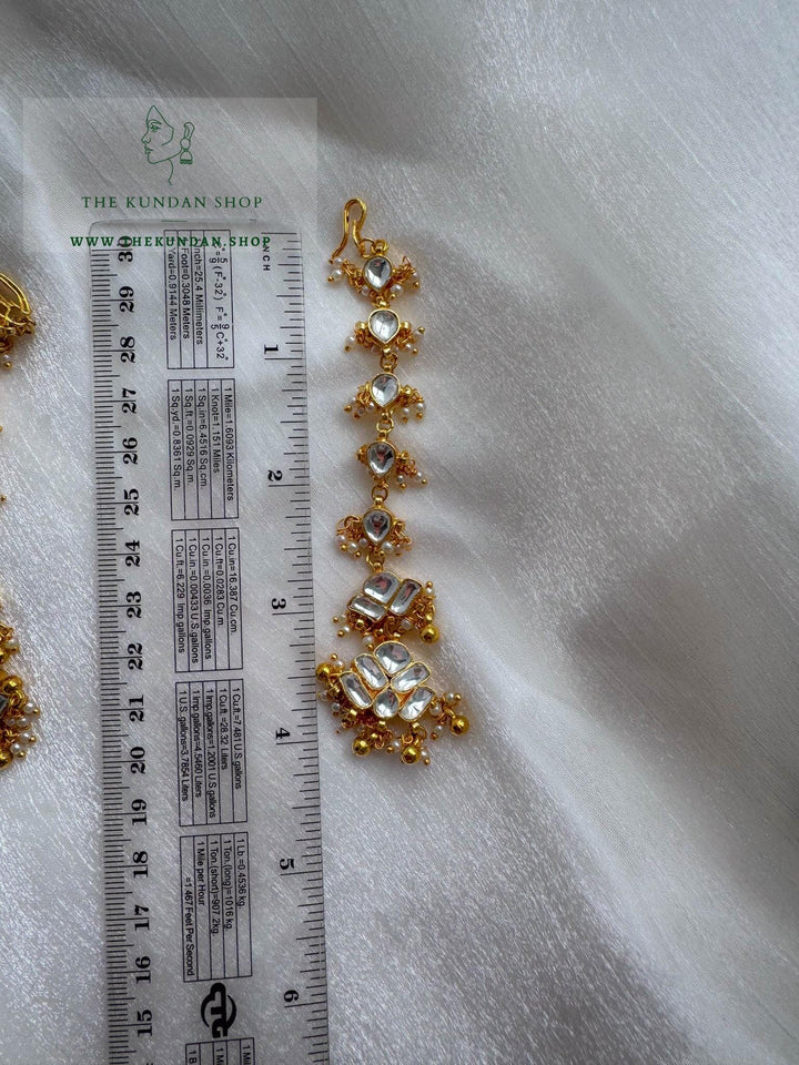 Subtle Detail // Kundan Tikka Maangtikka THE KUNDAN SHOP 
