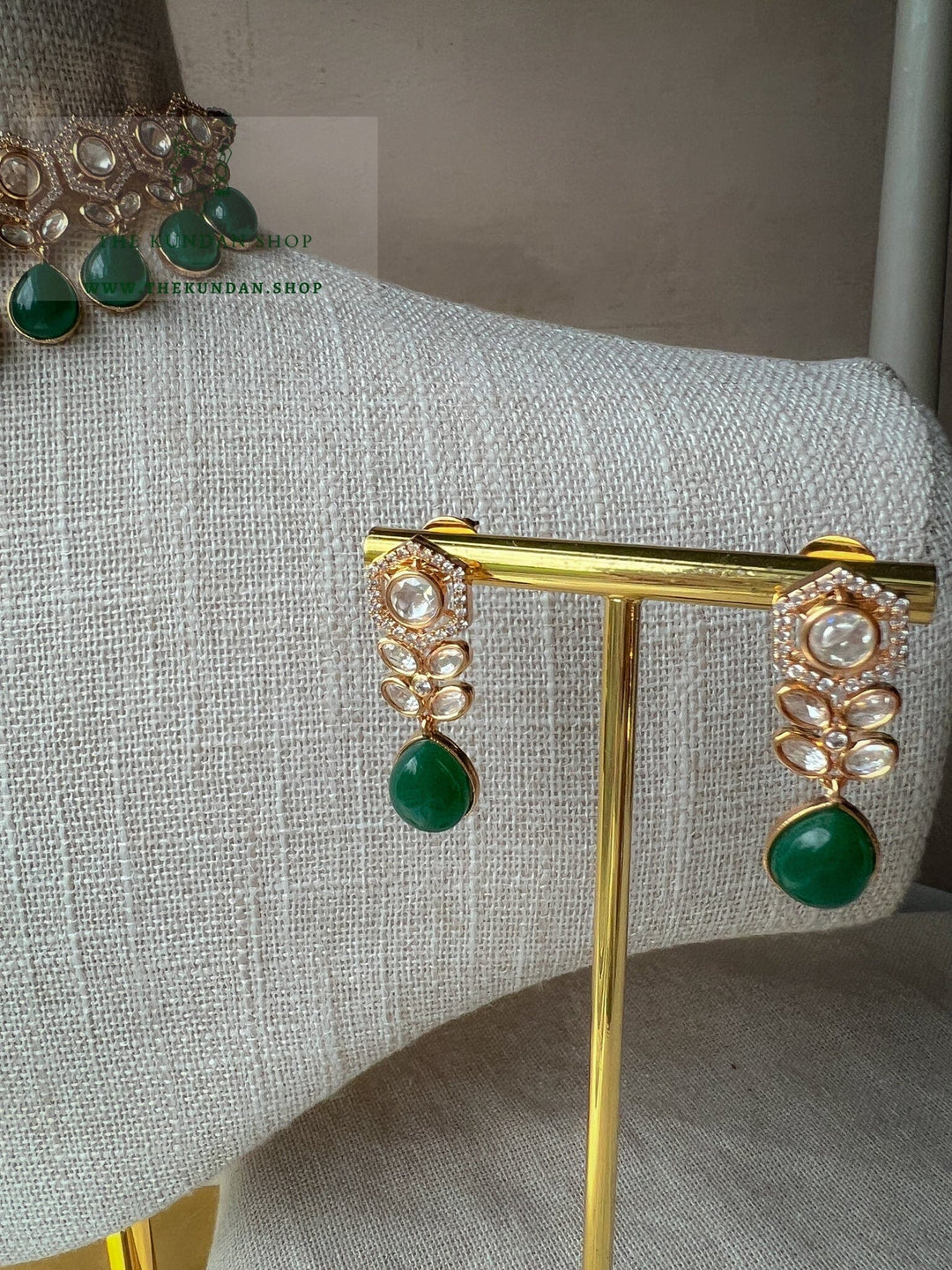 Definite in Green Necklace Sets THE KUNDAN SHOP 