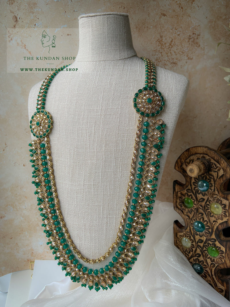 My Story in Green Necklace Sets THE KUNDAN SHOP 