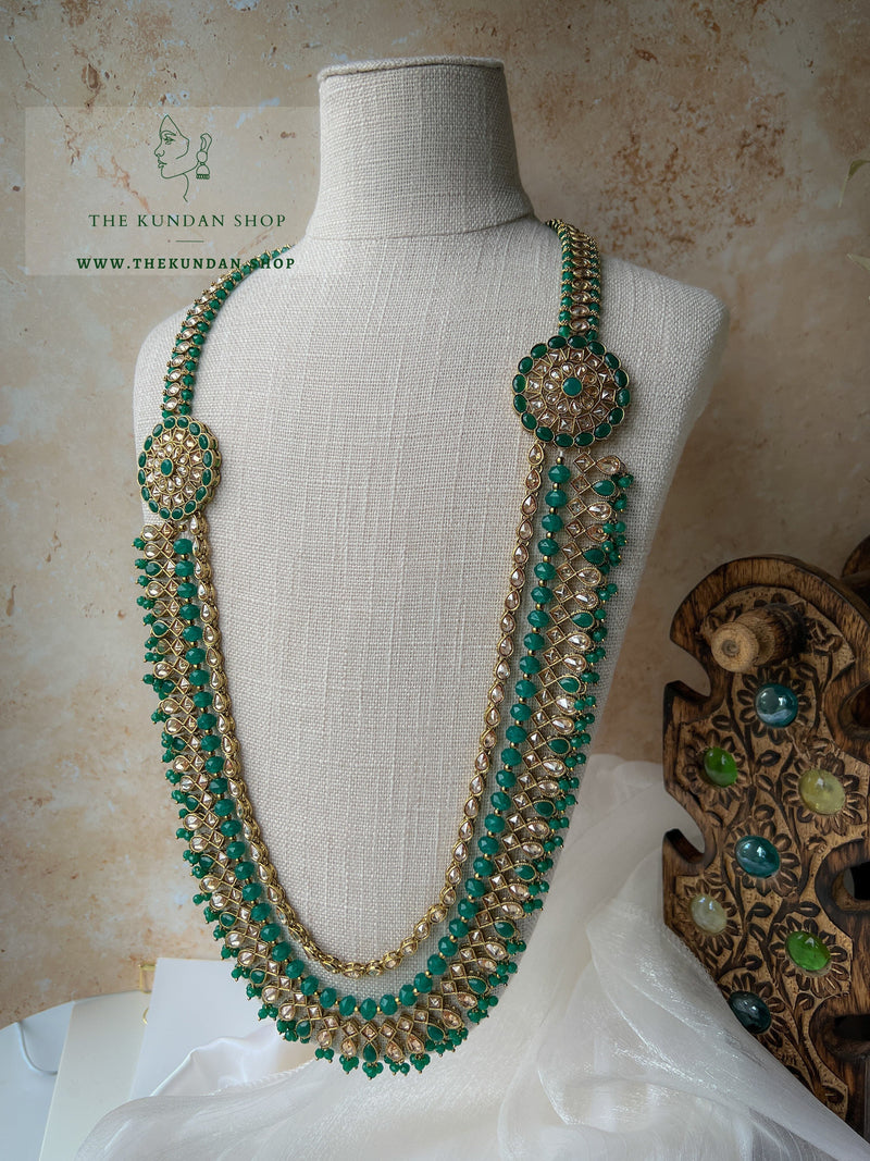 My Story in Green Necklace Sets THE KUNDAN SHOP 