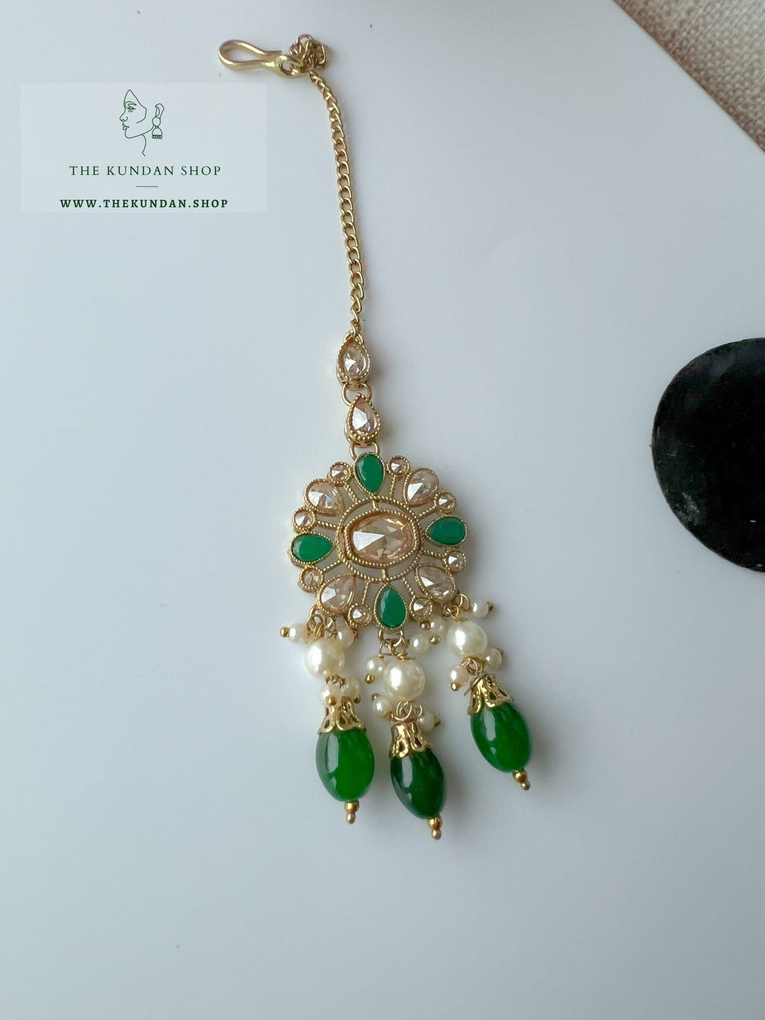 Envy Polki in Green Necklace Sets THE KUNDAN SHOP 