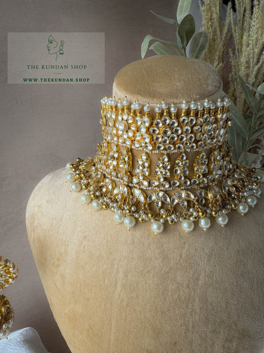 Endorse in Pearls Necklace Sets THE KUNDAN SHOP 