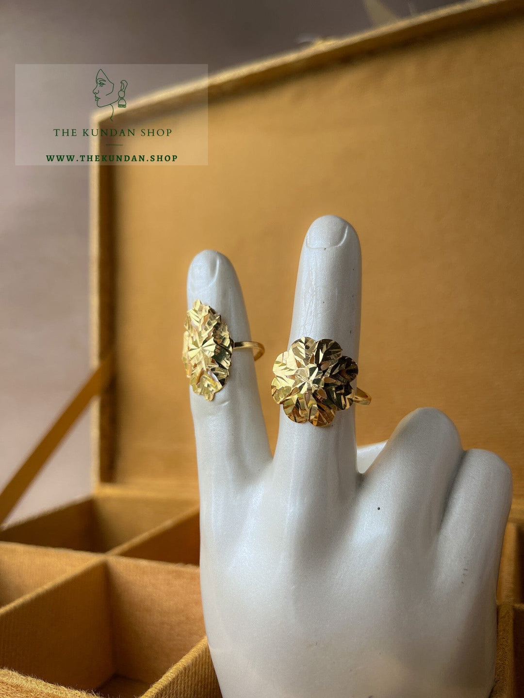 A Heritage Ring Ring THE KUNDAN SHOP 