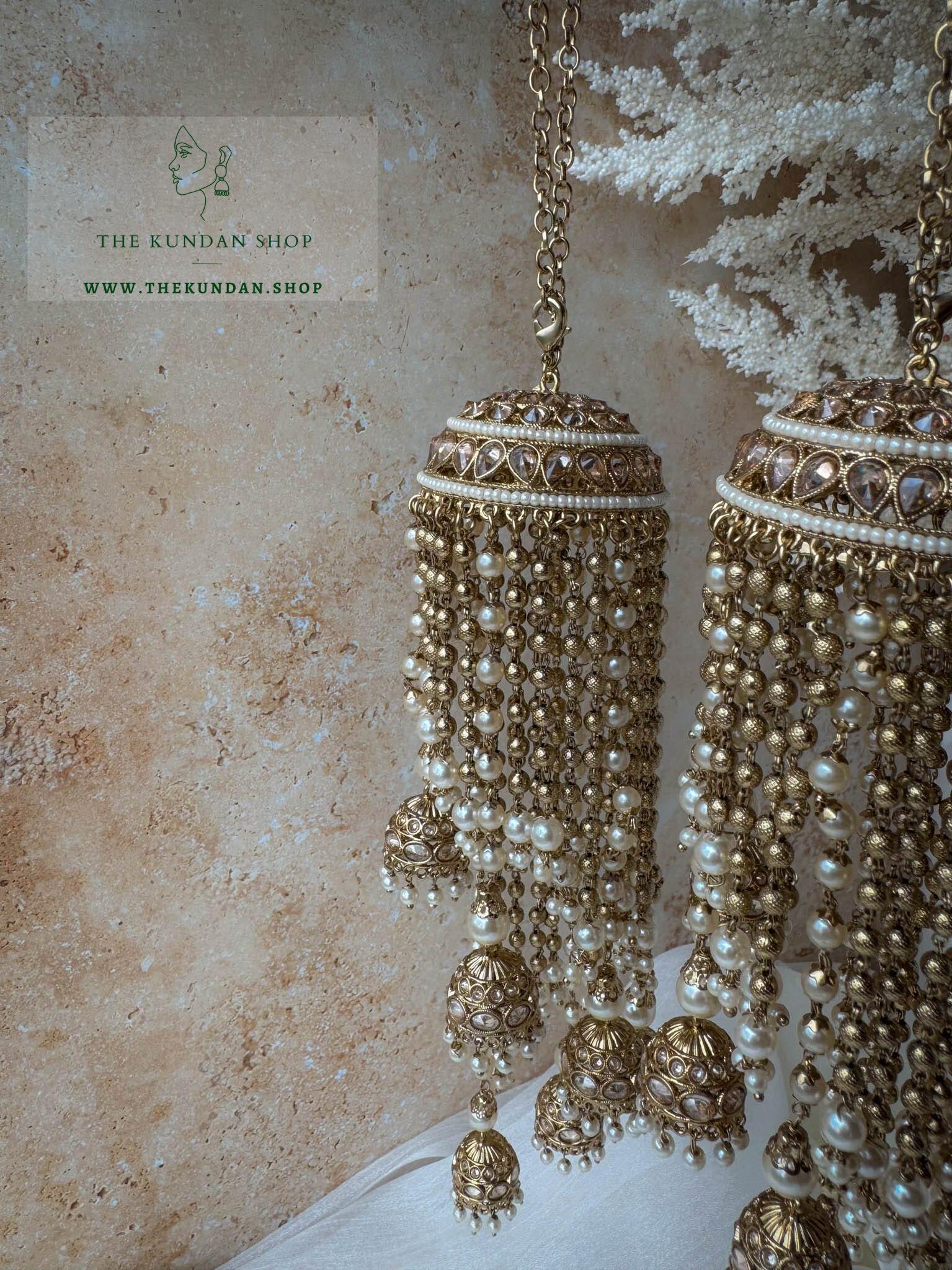 Jhumki Ends in Polki // Kaleeray Kaleeray THE KUNDAN SHOP 