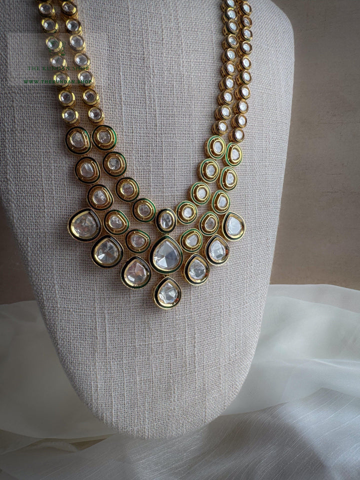 Glistened Stones // Kundan Pendant Grooms Mala THE KUNDAN SHOP 