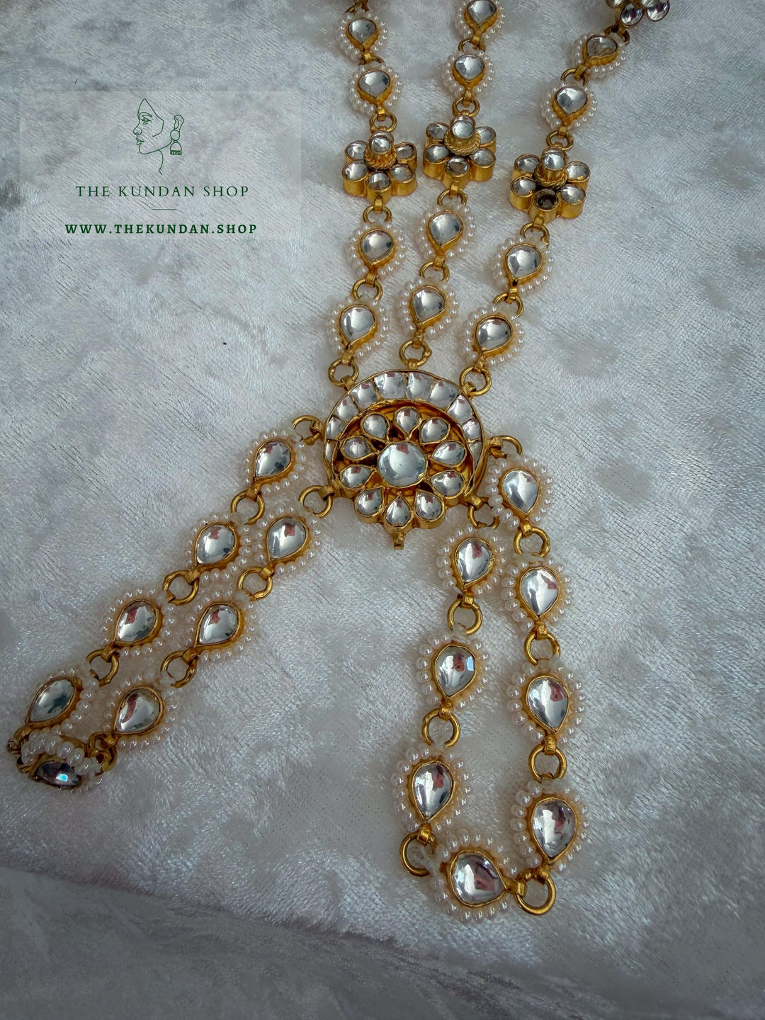 Make It Yours // Bridal Haathphool Ring THE KUNDAN SHOP 