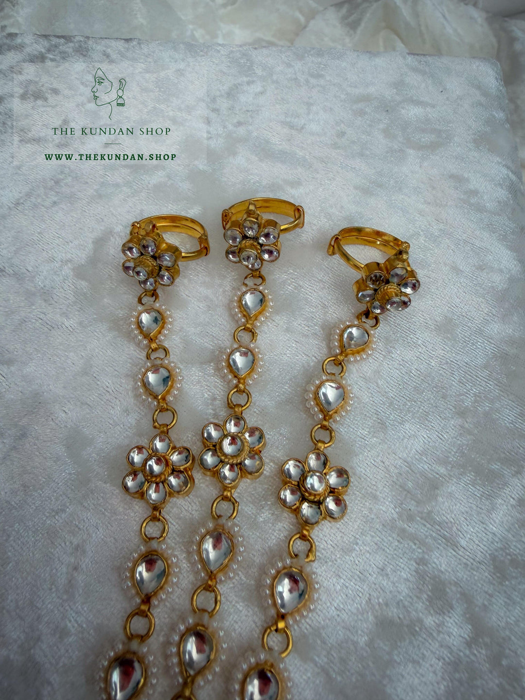 Make It Yours // Bridal Haathphool Ring THE KUNDAN SHOP 