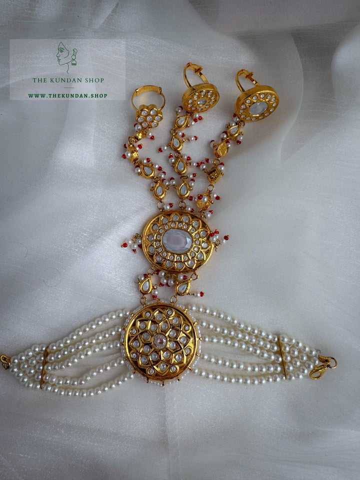 Lahore Kundan // Bridal Haathphool (Single Piece) Ring THE KUNDAN SHOP 