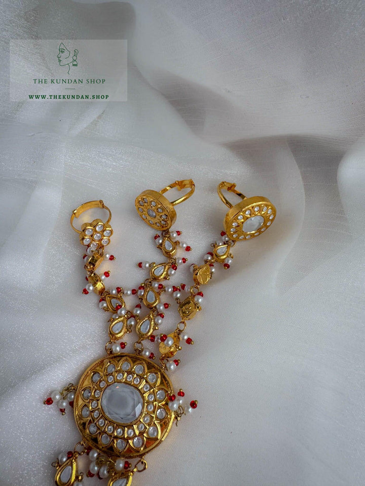 Lahore Kundan // Bridal Haathphool (Single Piece) Ring THE KUNDAN SHOP 