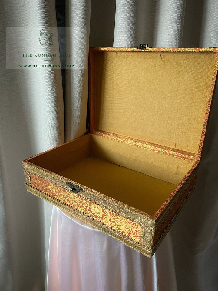 Banarsi Jewelry Chest - 2 sizes Storage THE KUNDAN SHOP 