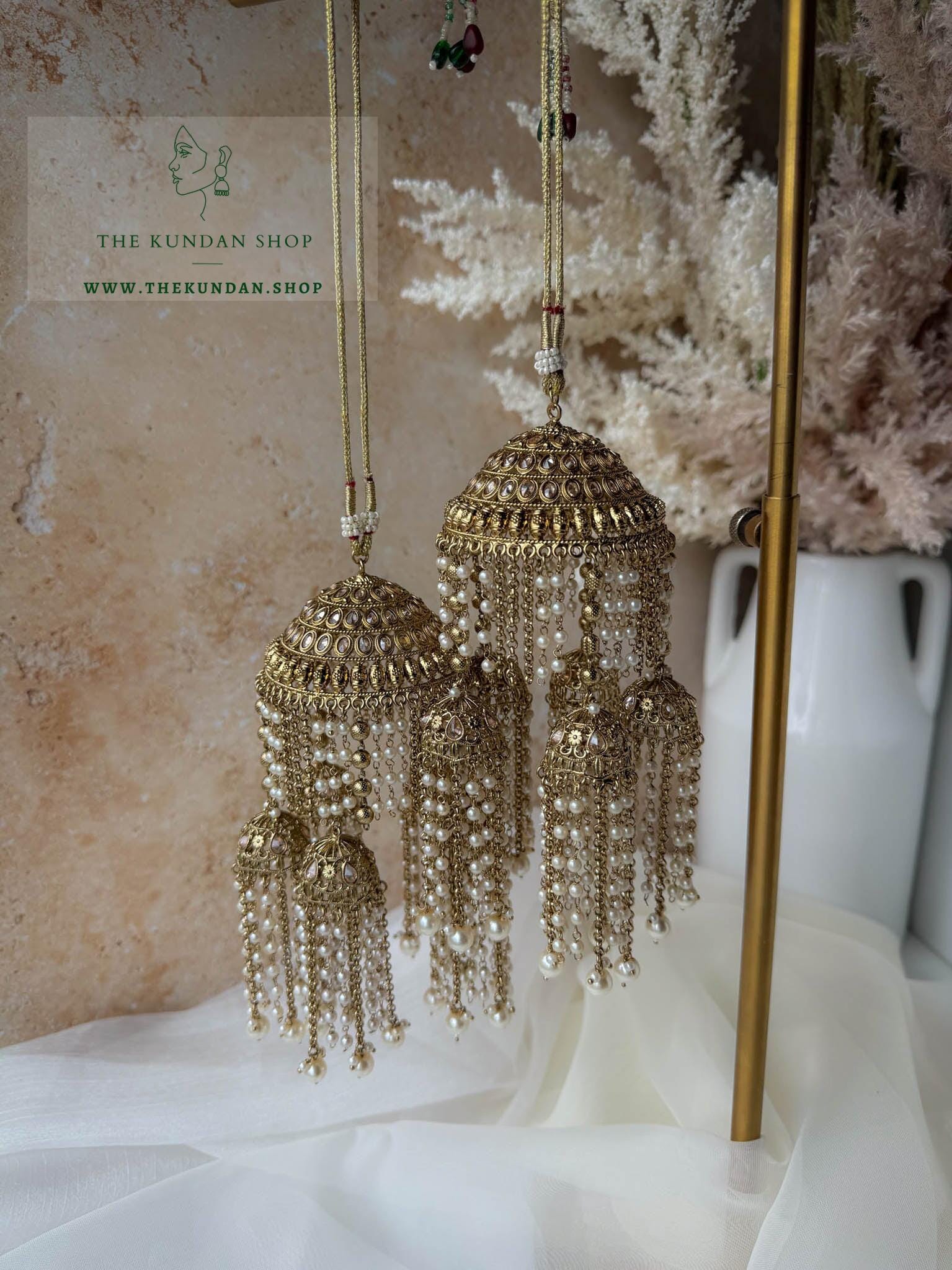 Jhumki Layers in Champagne 2.0 // Kaleeray Kaleeray THE KUNDAN SHOP 