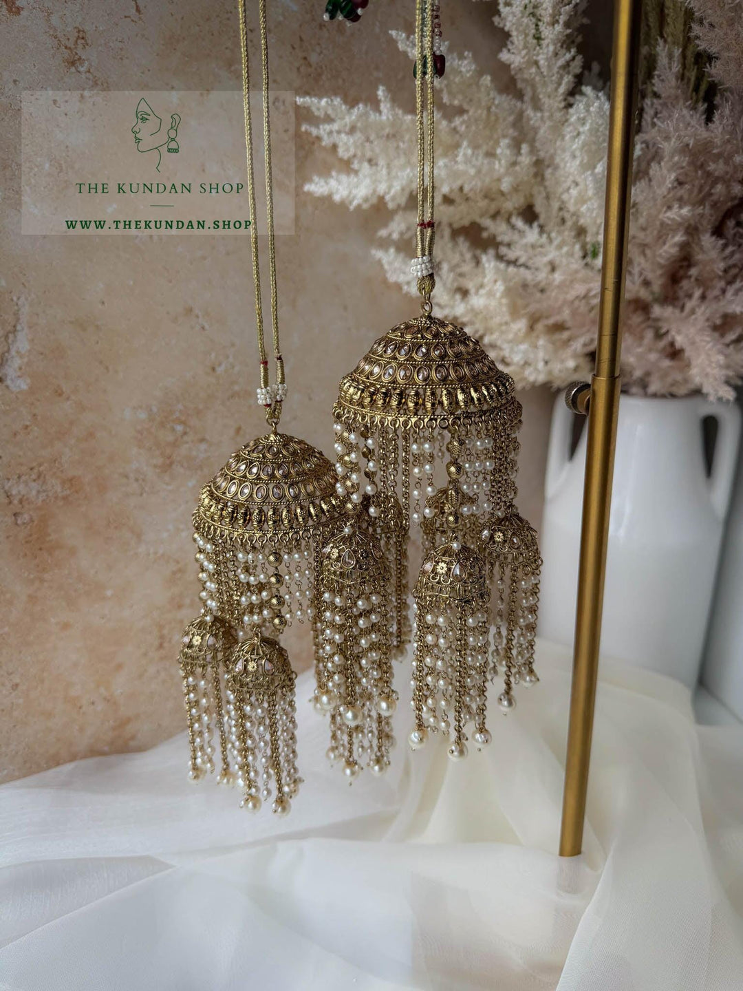 Jhumki Layers in Champagne 2.0 // Kaleeray Kaleeray THE KUNDAN SHOP 