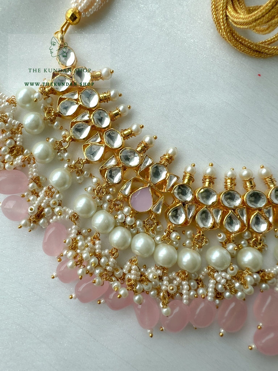 Sweetheart in Light Pink Necklace Sets THE KUNDAN SHOP 